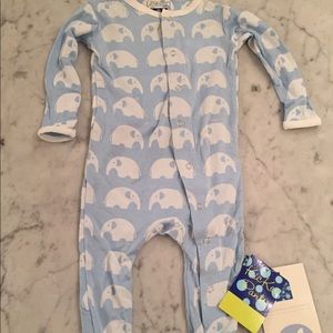 Kickee Pants Romper NWT